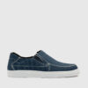 Mocasines sport de tela jean azul RALLYS