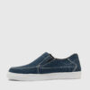 Mocasines sport de tela jean azul RALLYS