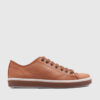 Zapatillas de cuero color camel RALLYS