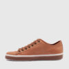 Zapatillas de cuero color camel RALLYS