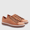 Zapatillas de cuero color camel RALLYS