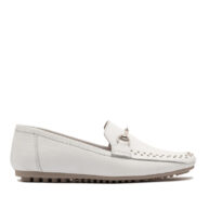 Mocasin blanco con tachitas RALLYS