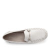 Mocasin blanco con tachitas RALLYS