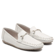 Mocasin blanco con tachitas RALLYS