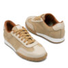 Zapatillas urbanas de gamuza beige